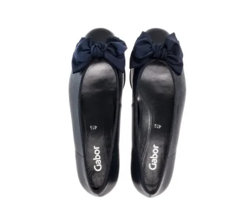 Elegante ballerina blauw