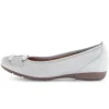 Elegante ballerina grijs