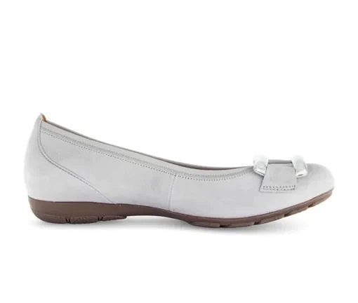 Elegante ballerina grijs