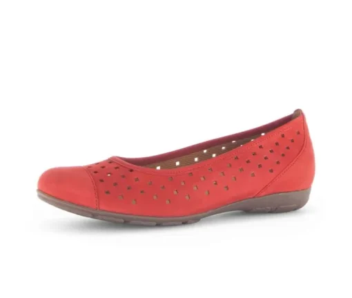 Elegante ballerina rood