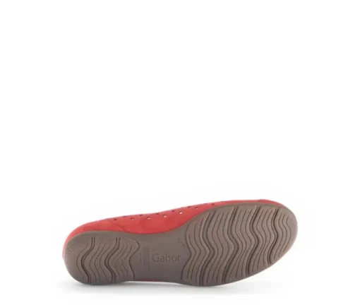 Elegante ballerina rood