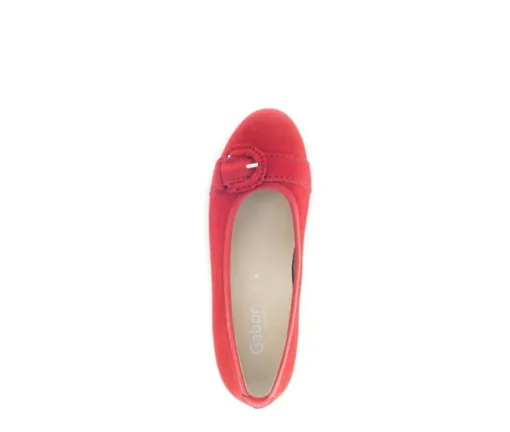 Elegante ballerina rood
