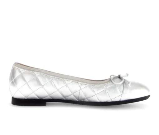 Elegante ballerina zilver