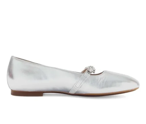 Elegante ballerina zilver