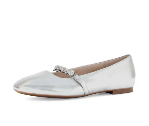 Elegante ballerina zilver