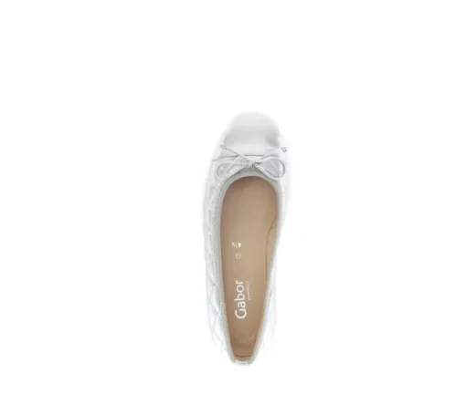 Elegante ballerina zilver