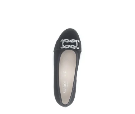 Elegante ballerina zwart