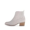 Elegante enkellaarsjes beige