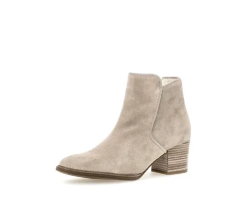 Elegante enkellaarsjes beige