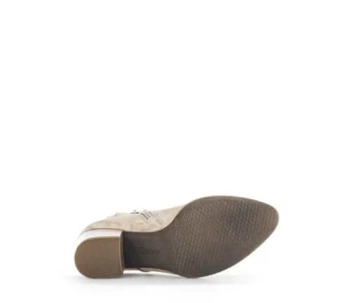 Elegante enkellaarsjes beige