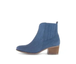 Elegante enkellaarsjes blauw