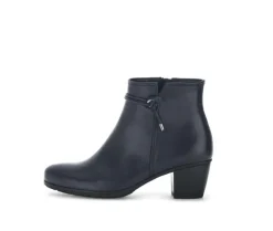 Elegante enkellaarsjes blauw