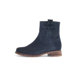Elegante enkellaarsjes blauw