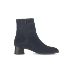 Elegante enkellaarsjes blauw