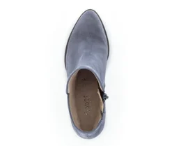 Elegante enkellaarsjes blauw