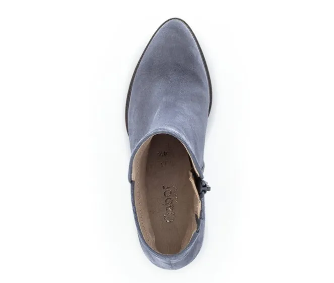 Elegante enkellaarsjes blauw