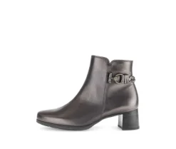Elegante enkellaarsjes brons