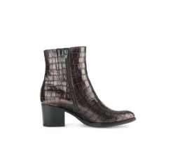 Elegante enkellaarsjes brons
