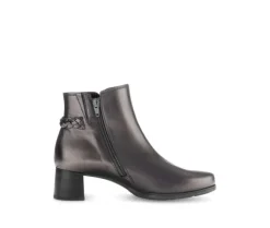 Elegante enkellaarsjes brons