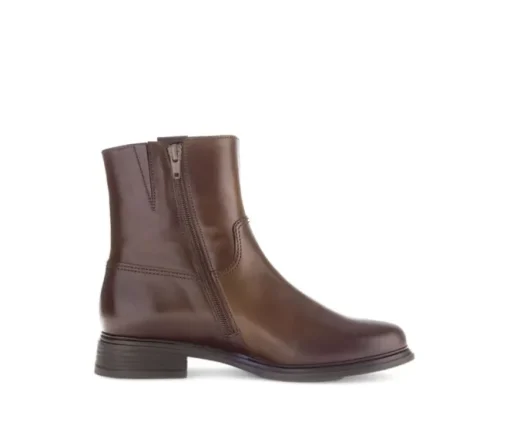 Elegante enkellaarsjes bruin