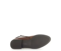 Elegante enkellaarsjes bruin