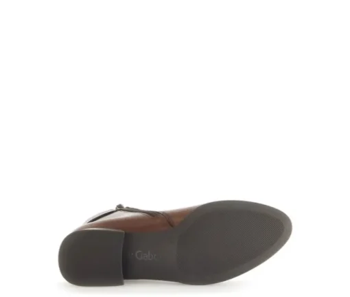 Elegante enkellaarsjes bruin