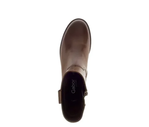 Elegante enkellaarsjes bruin