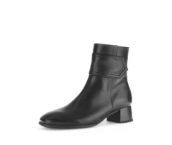 Elegante enkellaarsjes zwart