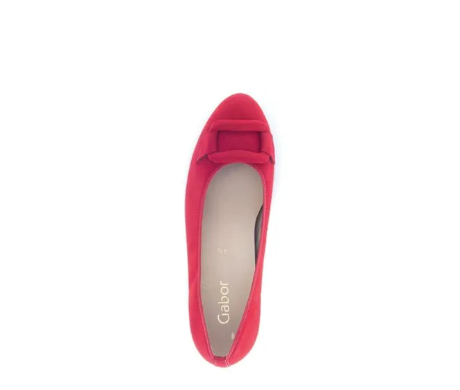 Elegante pumps rood