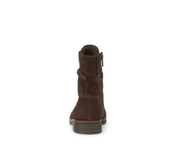 Enkellaarsjes met veter bruin