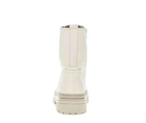 Enkellaarsjes met veter beige