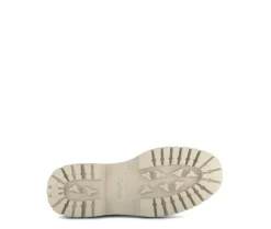 Enkellaarsjes met veter beige