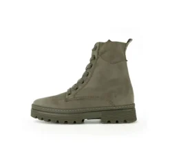 Enkellaarsjes met veter groen