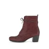 Enkellaarsjes met veter rood