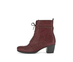 Enkellaarsjes met veter rood