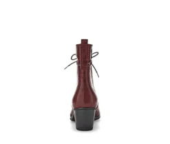 Enkellaarsjes met veter rood