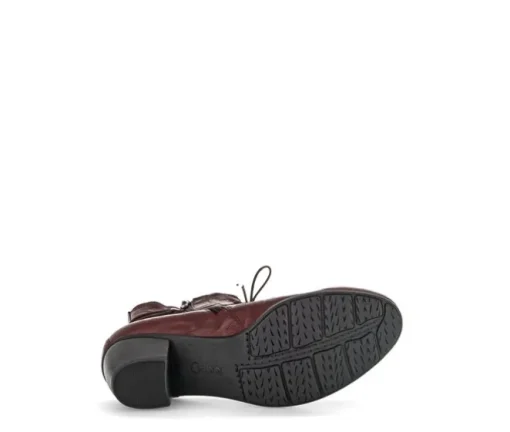 Enkellaarsjes met veter rood