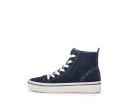 Hoge sneaker blauw