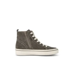 Hoge sneaker bruin