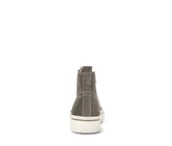 Hoge sneaker bruin