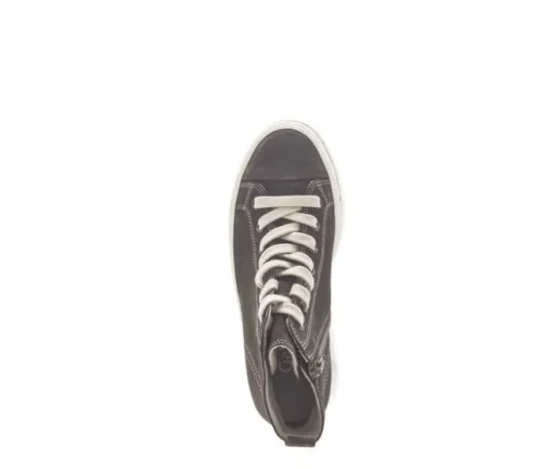 Hoge sneaker bruin