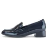 Hoogfrontpump blauw