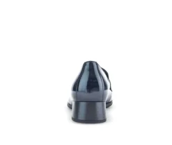 Hoogfrontpump blauw