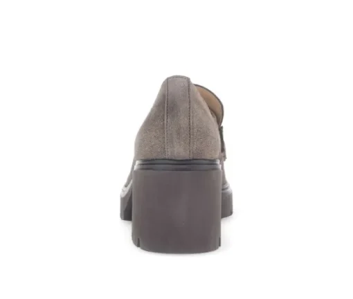 Hoogfrontpump bruin