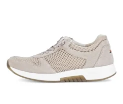 Lage sneaker beige