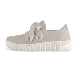 Lage sneaker beige