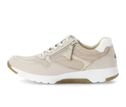 Lage sneaker beige