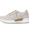 Lage sneaker beige