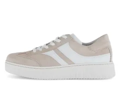 Lage sneaker beige