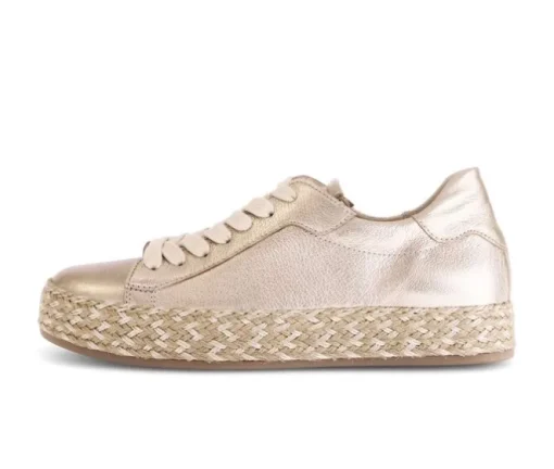 Lage sneaker beige